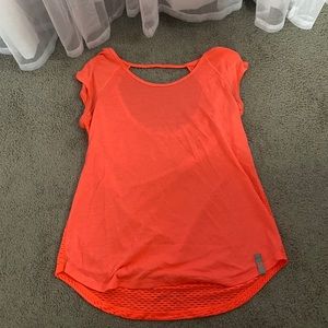 Under Armour workout top NEON CORAL
